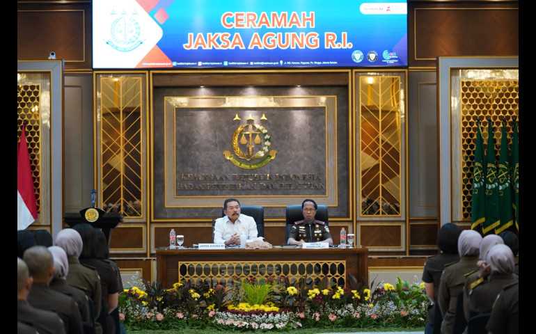 Wujudkan Sikap Jaksa PRIMA,  ST Burhanuddin : Tanamkan Jiwa Profesional, Responsif, Integritas, Bermoral dan Andal