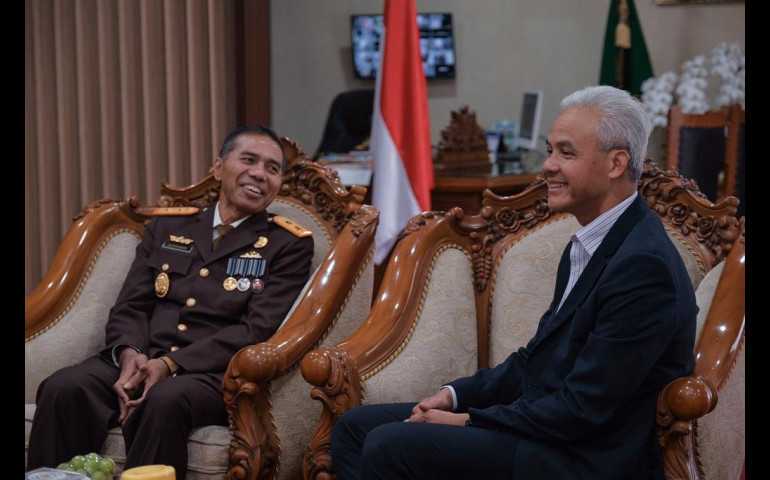 Pamitan ke Jajaran Forkopimda, Ganjar: Terima Kasih Telah Ciptakan Kondusifitas di Jawa Tengah