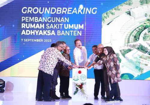 Groundbreaking  RSU Adhyaksa Banten, Jaksa Agung  Dukung Fungsi Kejaksaan  dalam Penyelenggaraan Kesehatan Yustisial