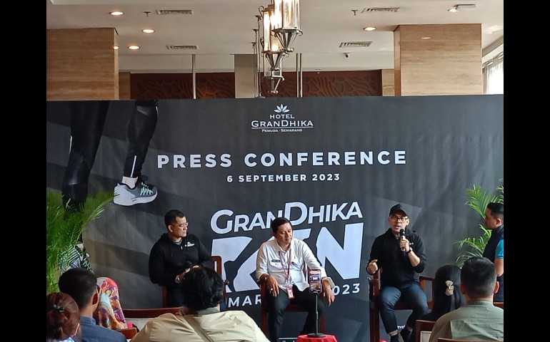 Hotel GranDhika Pemuda Semarang Siap Menjadi Tuan Rumah GranDhika Run 2023