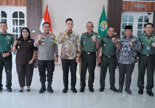 Terima Kunjungan Seskoad, Bupati Dico Harap Bisa Bantu Tingkatkan Kualitas Pelayanan
