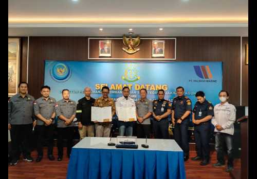 Penandatanganan Pakta Integritas Pengamanan Proyek Strategis Kementerian Kelautan Dan Perikanan RI
