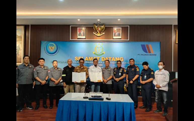 Penandatanganan Pakta Integritas Pengamanan Proyek Strategis Kementerian Kelautan Dan Perikanan RI
