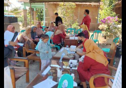Peringati Hari Aksara, TBM Omah Buku Kosmasari Gelar Cek Kesehatan hingga Pelayanan Administrasi Kependudukan