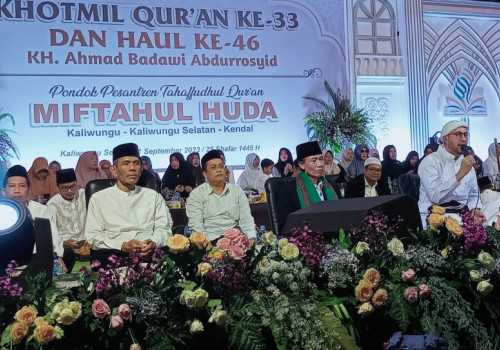 Ponpes Tanffudhul Quran Miftahul Huda Kendal Gelar Maulidurrosul dan Khotmil Quran ke-33