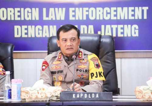 Terima Kunjungan Studi Banding IFLEC, Kapolda Paparkan Program Polda Jateng Hadir dan Cooling System Pemilu