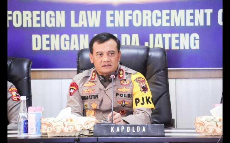 Terima Kunjungan Studi Banding IFLEC, Kapolda Paparkan Program Polda Jateng Hadir dan Cooling System Pemilu