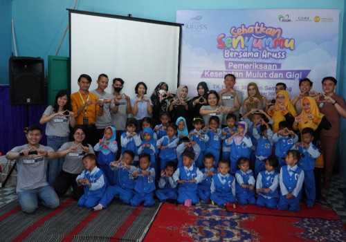 Hotel Aruss Semarang Ajak Siswa TK Pertiwi 38 Mijen Peduli Kesehatan Gigi dan Mulut
