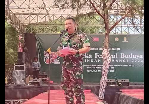 Lewat Bhinneka Festival Budaya, Dandim Kendal Harap Perekonomian Masyarakat Meningkat