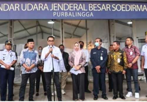 Enam Kepala Daerah Blocking Seat, Bandara JB Soedirman Purbalingga Beroperasi Lagi