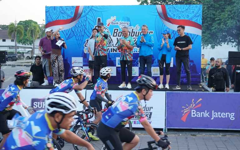 Sukses! Penutupan Trilogy Bank Jateng Tour de Borobudur XXIII 2023 Menguatkan Dukungan untuk Pariwisata