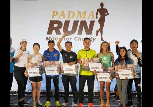 Antusias Peserta Ikuti Gelaran Padma Run Semarang 2023