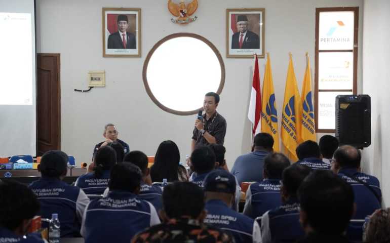 Tekan Penyalahgunaan BBM Bersubsidi, Pertamina Gelar Sosialisasi Pengawasan Penyaluran BBM Subsidi kepada Lembaga Penyalur BBM di Semarang dan Sekitarnya