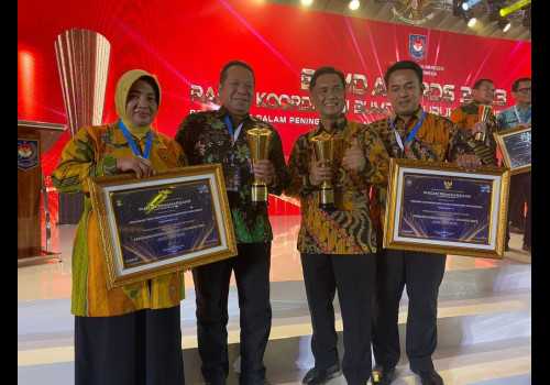 Respon Cepat, Tirta Perwitasari Purworejo Peringkat III Perumdam Kecil BUMD Award 2023