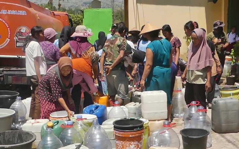Antisipasi Kekeringan, BPBD Temanggung Tambah Alokasi 300 Ribu Liter Bantuan Air Bersih
