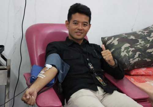 Sambut HUT Humas Polri Ke 72, Polres Kendal Gelar Donor Darah