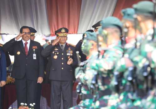 HUT TNI ke 78, Pj Gubernur Jateng : Soliditas Modal Penting Keberhasilan Pemilu-Pemilukada Aman