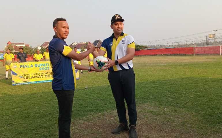 Diikuti 78 Club, Turnamen Sepak Bola Piala Bupati Cup ke 2 2023 Digelar di Dua Tempat