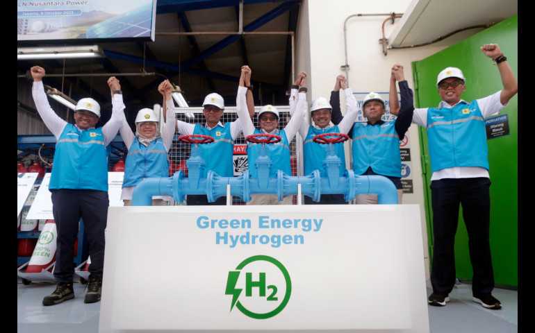 Resmikan Plant Pertama di Indonesia, Kementerian ESDM: PLN Miliki Cara Paling Cepat Hasilkan Green Hydrogen