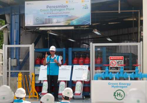 Pertama Di Indonesia, PLN Produksi Green Hydrogen 100 Persen Dari EBT Kapasitas 51 Ton Per Tahun
