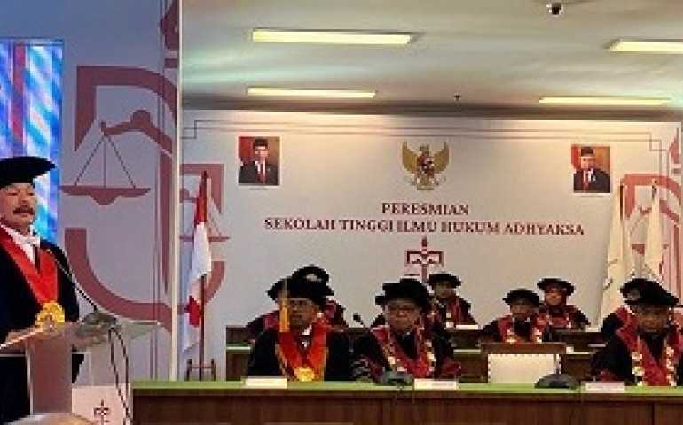 Jaksa Agung Burhanuddin : STIH Adhyaksa Ikut Mencerdaskan Kehidupan Bangsa