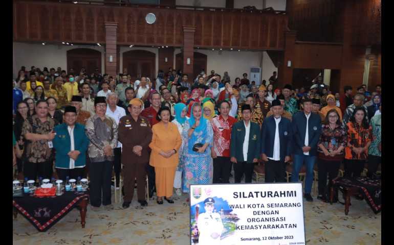Jelang Pemilu 2024, Wali Kota Semarang Harap Ormas Ikut Jaga Kesatuan dan Persatuan