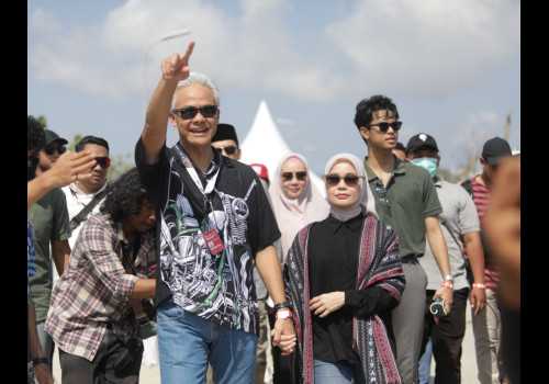 Presiden Jokowi Berhalangan Hadir MotoGP Mandalika, Penonton : Ganjarpun Jadi
