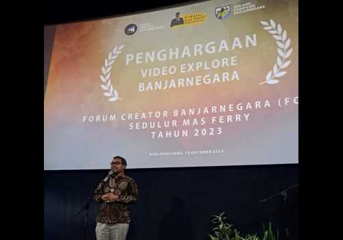 Dorong Semangat Berkarya, Ferry Wawan Cahyono Berikan Penganugerahan Video Eksplore Banjarnegara 2023 ; Promosikan Lebih Luas