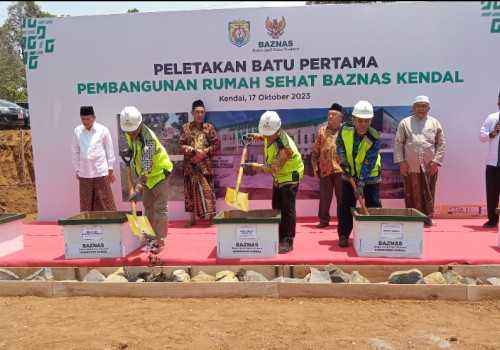 Rumah Sehat Baznas Kabupaten Kendal Mulai di Bangun
