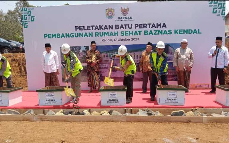 Rumah Sehat Baznas Kabupaten Kendal Mulai di Bangun