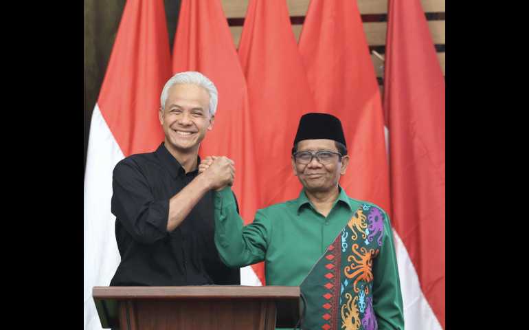 Resmi! Mahfud MD Jadi Cawapres Ganjar Pranowo
