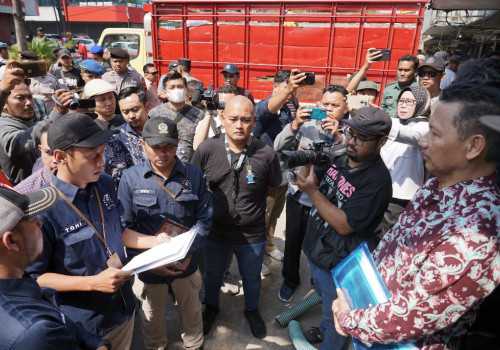 Tindak Lanjut Gugatan PT KAI, PN Semarang Eksekusi 40 Ruko di Pertokoan Central Jurnatan