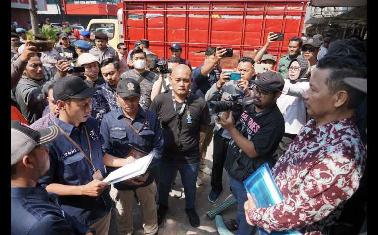 Tindak Lanjut Gugatan PT KAI, PN Semarang Eksekusi 40 Ruko di Pertokoan Central Jurnatan