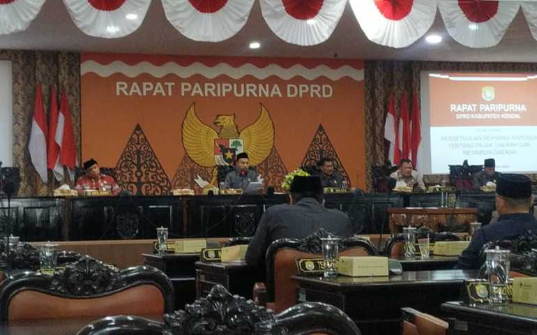 DPRD Kendal Gelar Paripurna Bahas Perda Pajak Daerah dan Retribusi Tahun 2024