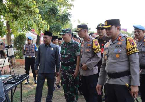 Jelang Pemilu 2024, Polres Kendal Gelar Apel Pasukan Operasi Mantap Brata Candi 2023/2024
