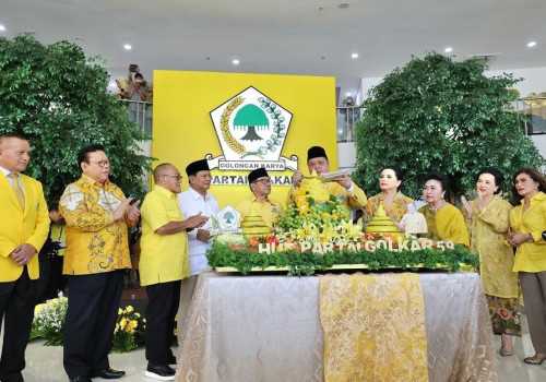 HUT Golkar Ke 59, Prabowo Subianto : Golongan Karya punya sejarah yang gemilang