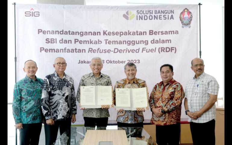 Bahan Bakar Alternatif, RDF dari TPST dan Pemkab Temanggung Kerja Sama Pemanfaatan RDF dari TPST Sanggrahan