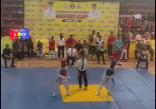 Pengkab TI Kendal Gelar Kejuaraan Taekwondo Bupati Cup 2023