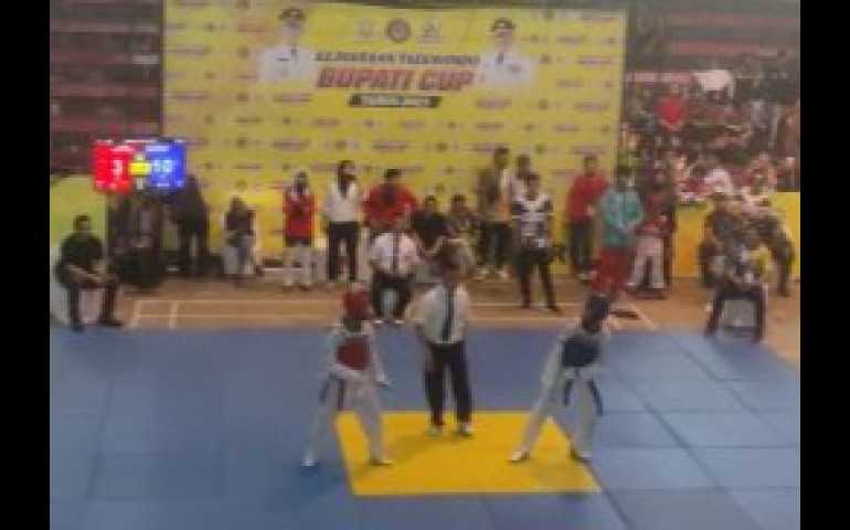 Pengkab TI Kendal Gelar Kejuaraan Taekwondo Bupati Cup 2023