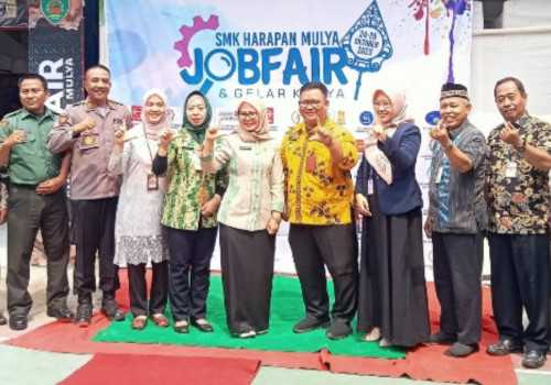 Sebanyak 1400 Peserta Ikuti Job Fair di SMK Harapan Mulya Kendal