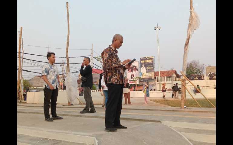 Renovasi Alun-alun Kaliwungu Sudah Selesai, DLH Kendal : Pedagan Sudah Disiapkan Tempat Berjualan