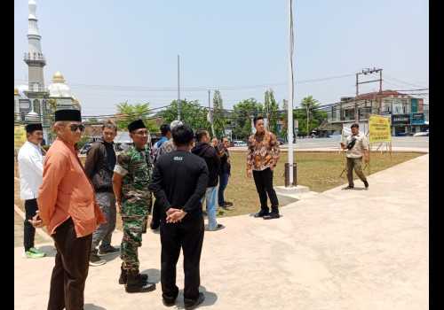 Pembangunan RTH Alun-alun Kaliwungu Kendal, Bupati Dico sebut Masih Ada Beberapa yang Belum Sempurna
