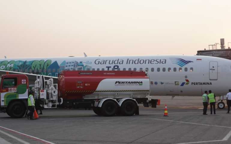 DPPU Adi Soemarmo Perdana Layani Pengisian Sustainable Aviation Fuel
