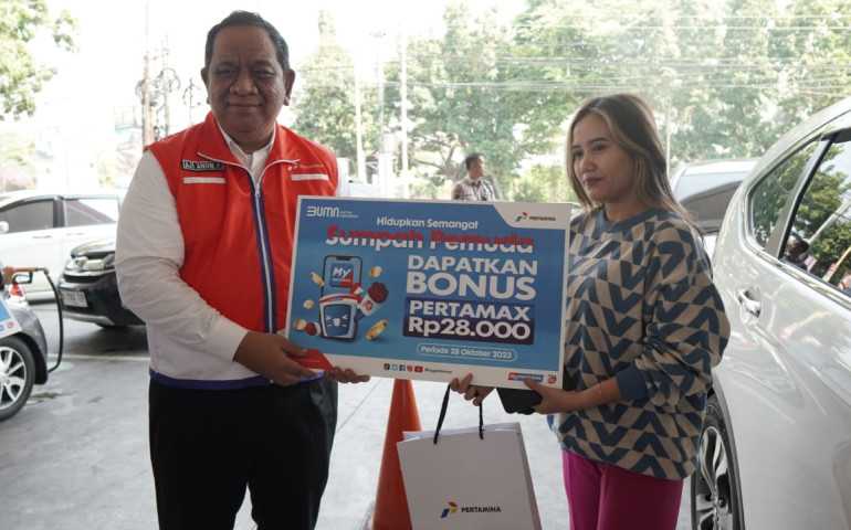 Hari Sumpah Pemuda, Pertamina Berikan Bonus BBM Pertamax kepada Pelanggan