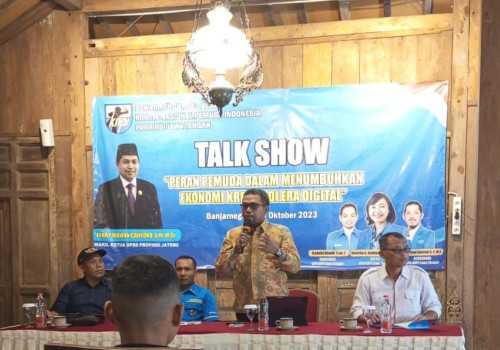 Talkshow KNPI Jateng, Ferry Wawan Cahyono : Semangat Sumpah Pemuda Satukan Perbedaan