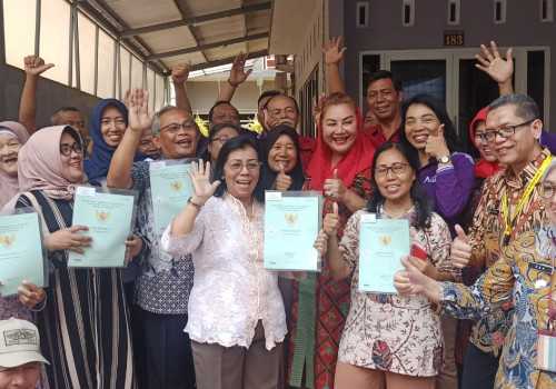 Menteri ATR/BPN Sebut Kota Semarang Jadi Kota Pertama Lengkap Sertifikat PTSL di 2023