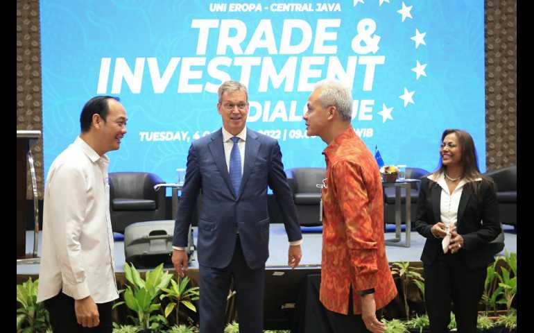 Gubenur Ganjar Ajak Negara Anggota Uni Eropa Investasi di Jateng