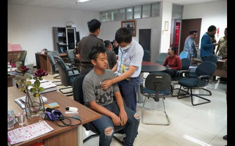 Tim Penyidik Kejati Sumatra Selatan Tangkap 3 Tersangka Korupsi Perpajakan Perusahaan di Palembang