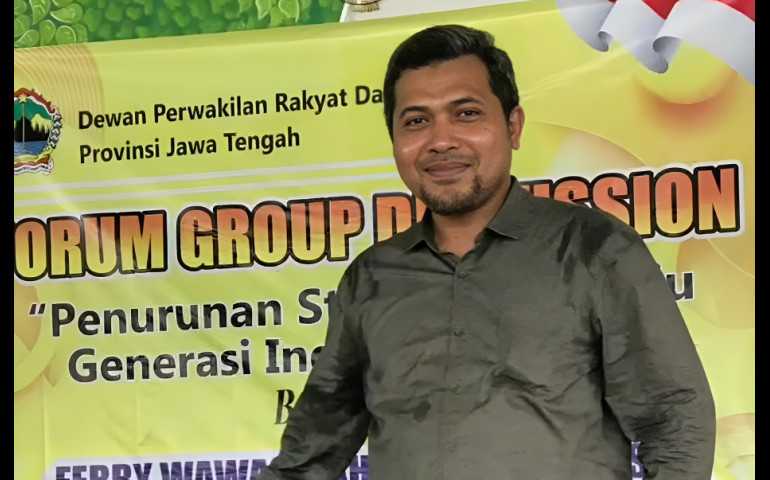 Kutuk Aksi Israel, Wakil Ketua DPRD Jateng Ferry Wawan Cahyono Ajak Masyarakat Doakan Palestina
