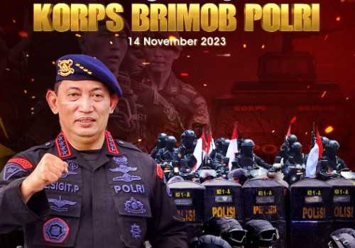 HUT ke-78, Kapolri Harap Korps Brimob Jadi Pemersatu Bangsa